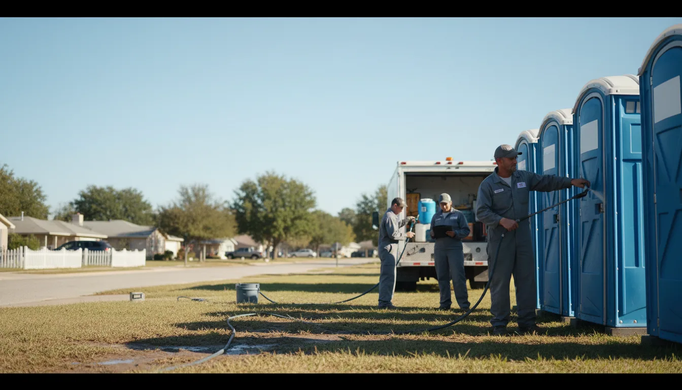 Long-Term Portable Toilet Rental in Thayer, IN near me